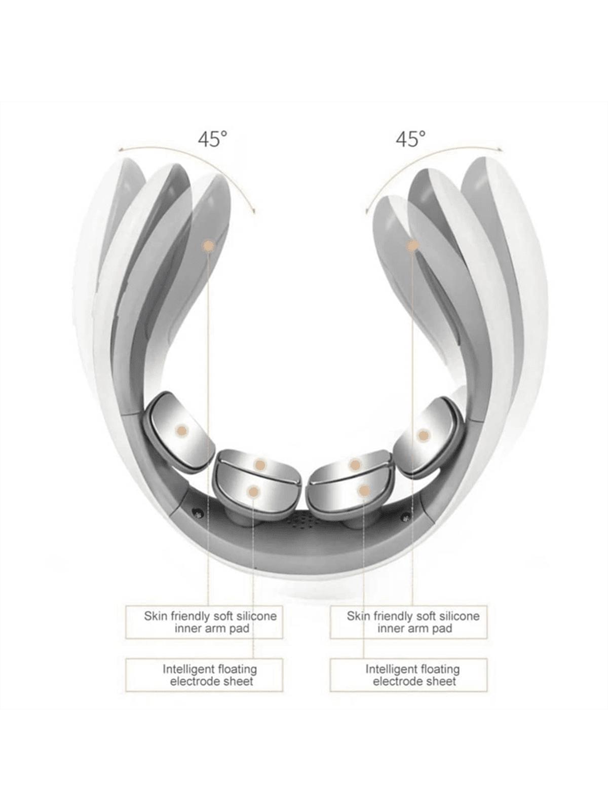 Профессиональный массажный пистолет для расслабления мышц - Мини электрический массажный пистолет для шеи, шейного отдела и мышечной фасции для фитнеса
