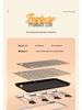 AUX Dual-Layer Electric Grill & Baking Pan - Removable, Washable, Home Barbecue Rack