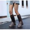 High-Top Waterproof PVC Shoe Covers - Anti-Slip, Sandproof Protection for Cycling Outdoors At Chaka Salt Lake
