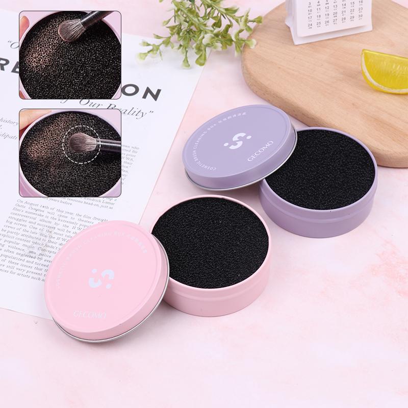 Makeup Brush Cleaner Sponge Eyeshadow Sponge Cleaner Make Up Brushes Cleaner