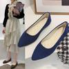 Fashion Women's Pointed Toe Loafers Boat Shoes Ballet Casual Flats Shoes