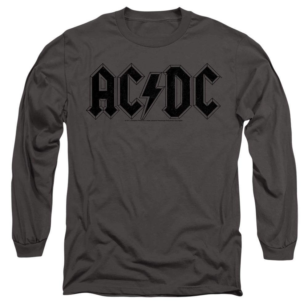 AC/DC Unisex Adult Worn Logo T-Shirt