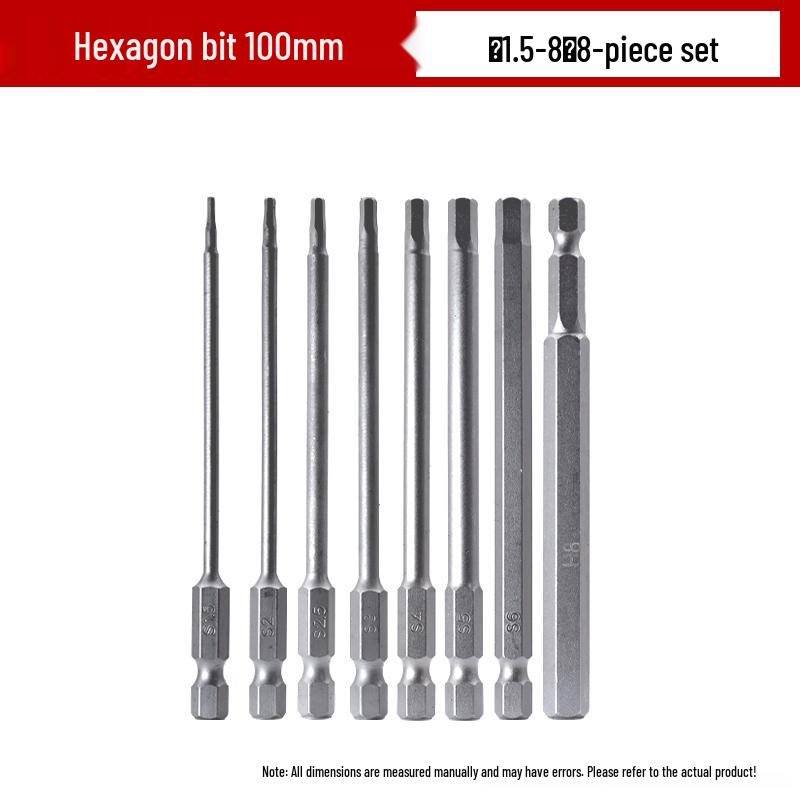 Magnetischer Elektrischer Schraubendreher Verlängerung Sechskant Bit S2 Schraubenschlüssel