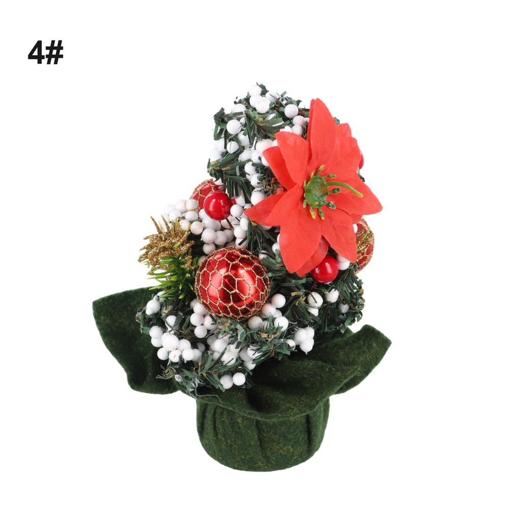 Lebendige Mini Tisch Weihnachtsbaum Kleine Schreibtisch Weihnachten Baum Party Dekorationen