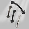 Zinc Alloy Arched Cabinet Door Handles Bronze Wardrobe Door Handle  For Cabinet Wardrobe Drawer