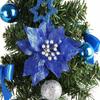 Christmas Tree Artificial 3D Colorful DIY Shiny Small Xmas Tree Holiday Supplies