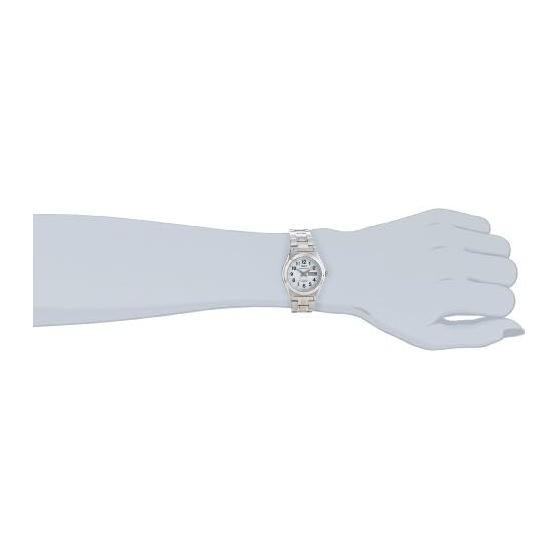 [Citizen Q&Q] Watch Analog Solar Waterproof Date Day of the Week Metal Band H011-204 Women's White