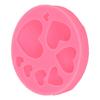 8 Holes Heart Shaper Silicone Moulding Tool for Fondant Cake Chocolate Decoration Crafts Making