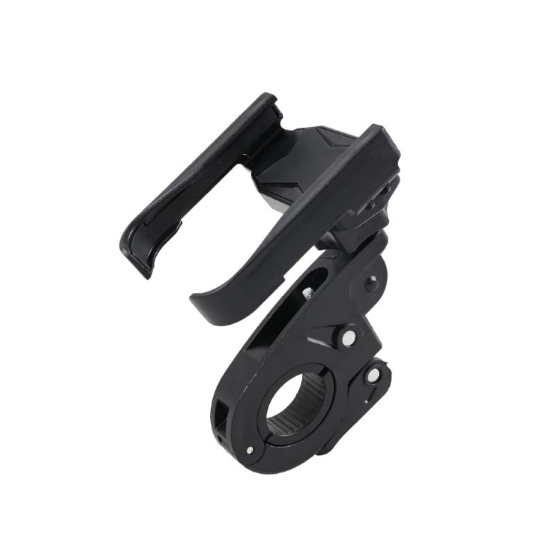 360 Rotating Bike Phone Holder Bicycles Phone Clamps Scooter Phone Clip Adjustable Nonslip Cycling Bracket Enduring чёрный
