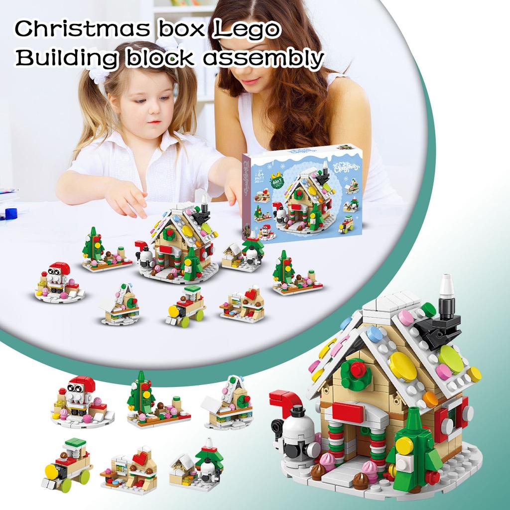 Gingerbread House Building Christmas Box Christmas Building Assembly