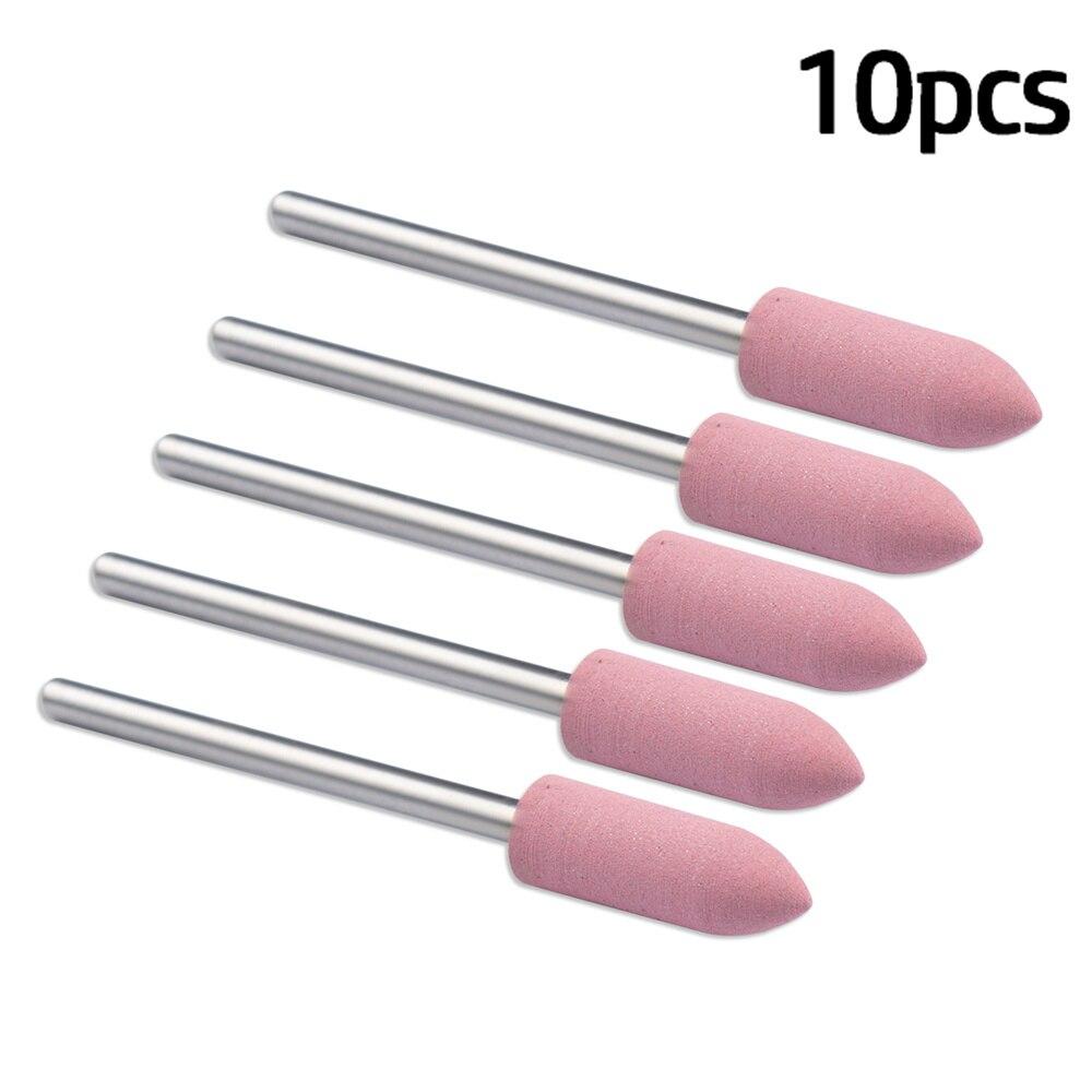 Cutter For Manicure Rubber  BuSilicone Ceramic Millingrr Nail Art Cutter Polishing Buffer Files Electric Machine Drill Bit