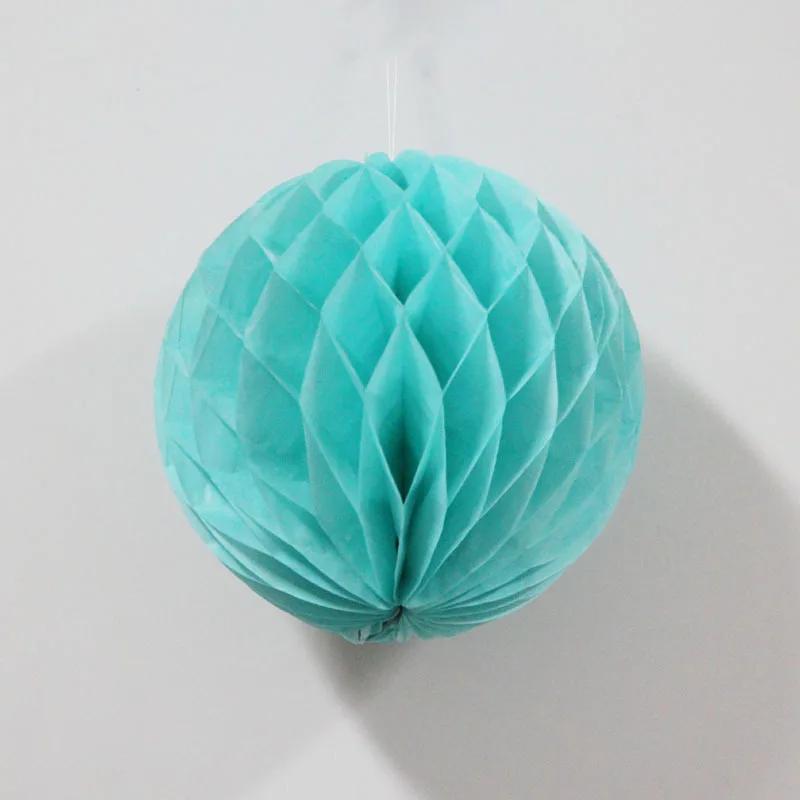 Multicolor 10inch Paper Honeycomb Tissue Flower Balls Lantern Birthday Party Wedding Baby Shower Decorations Christmas Supplies