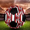 Pallone Calcio a 5 AC Milan Colorato Per Tutte le Età Misura 5 Cucito a Macchina PVC Pronto per la Competizione Resistente Alto Rimbalzo