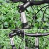 Aluminum Alloy Mountain Bike   Stem Extender Handlebar Stem Riser (Silver)