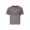 Nike T Shirts Men's Brown Crew Neck Moderate Straight Fit DD4796-011