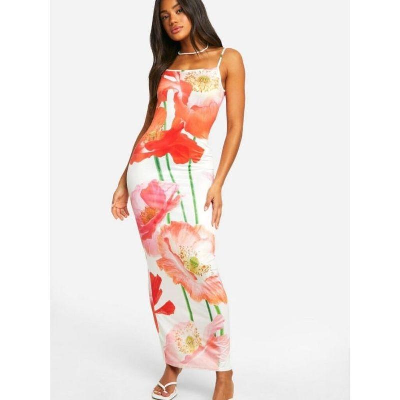 French Style Summer New off-Shoulder Sexy Digital Print Slim Fit High Sense Sling Dress Formal Dress Women