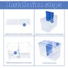 FishTank Hatchery Incubator Aquarium Small Breeding Box Transparent Breeder Isolation Hatching Boxes with Suction Cup