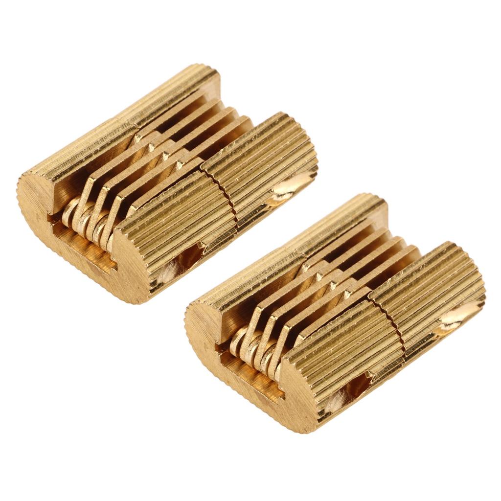 2 STUKS Verborgen Scharnieren 180 Graden Opening Koperen Verborgen Scharnieren voor Kastdeur Cadeaudoos