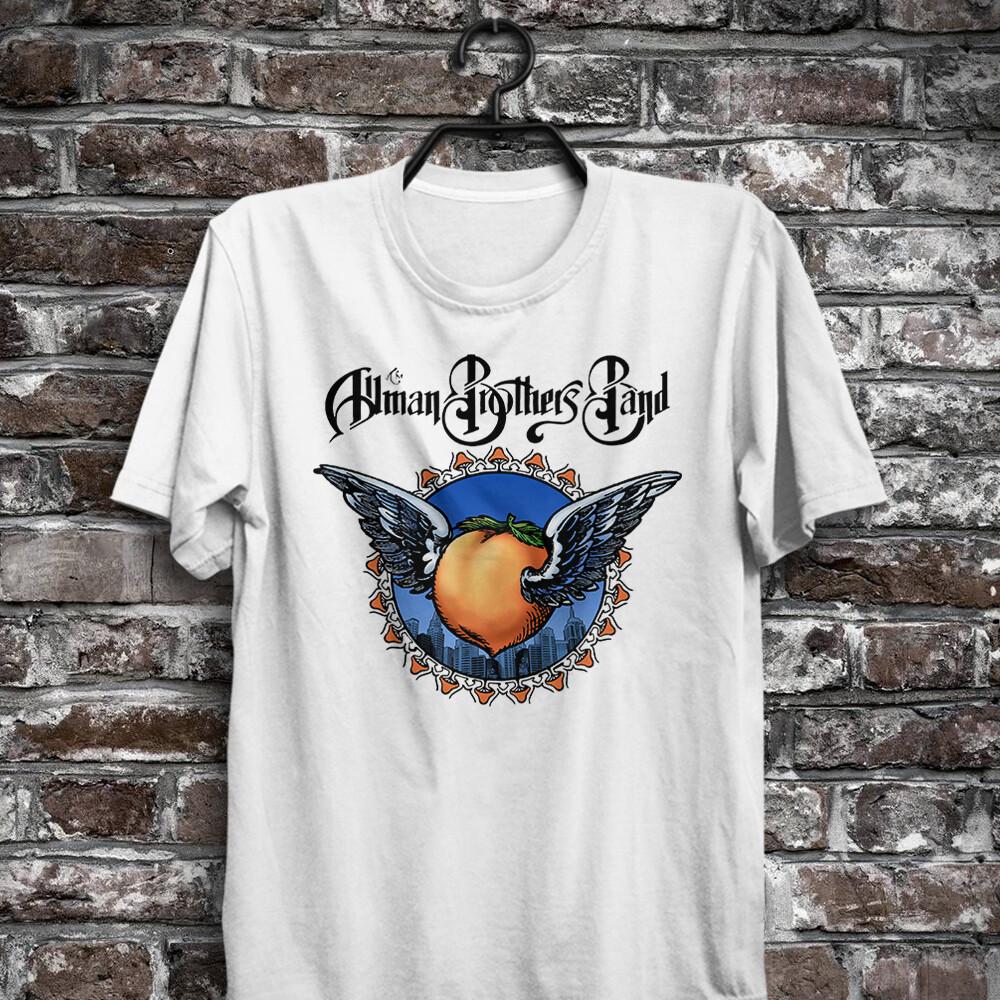 The Allman Brothers Band TShirt At Fillmore East Eat a Peach Concert Tour Poster