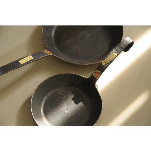 Turk Classic Frying Pan No. 6, 28cm, Hammered Iron Frying Pan, Induction Compatible