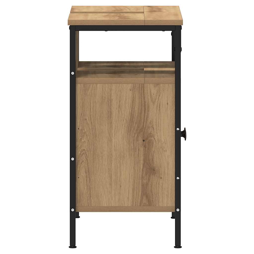 Artisan Oak Washbasin Cabinet 60 x 30 x 60 cm Engineered Wood