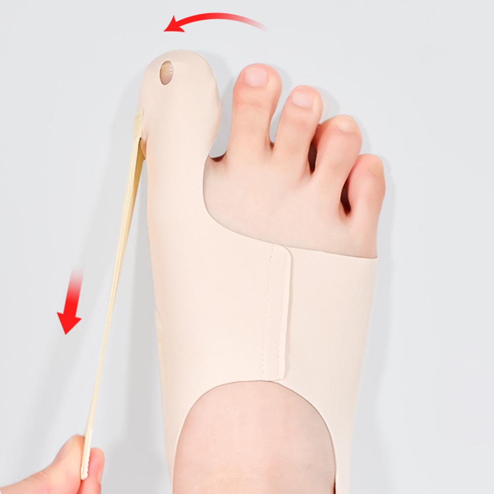 1Pair Toe Separator Hallux Valgus Bunion Corrector Hammer Toe Orthotics Appliance Hallux Valgus Splint Sleeve Bunion Corrector