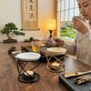 Ceramic Bowl Aromatherapy Candle Holder Minimalist Incense Burner Tea Light Wax Melt Burner  SPA