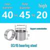 Steel Shaft Sleeve: Inner Diameter 30, Outer Spacer 48/50, Wear-Resistant for Removal and Guide Applications (Inner 35/37/38).
