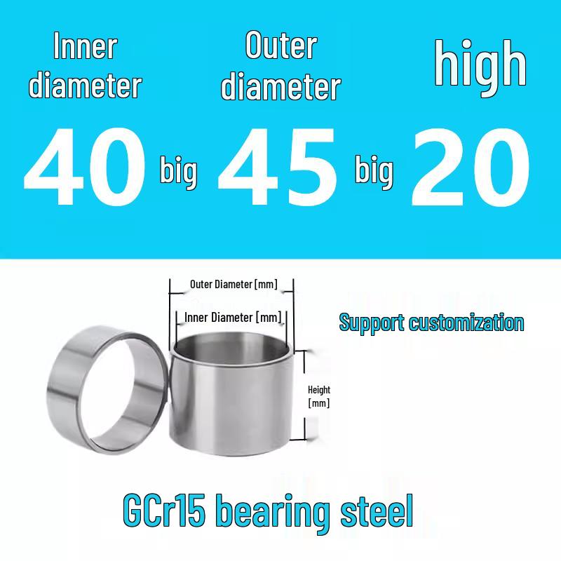 Steel Shaft Sleeve: Inner Diameter 30, Outer Spacer 48/50, Wear-Resistant for Removal and Guide Applications (Inner 35/37/38).