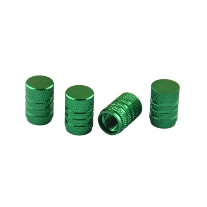 4Pcs Dustproof Aluminum Valve Caps Universal Tire Stem Covers For Car Truck Moto