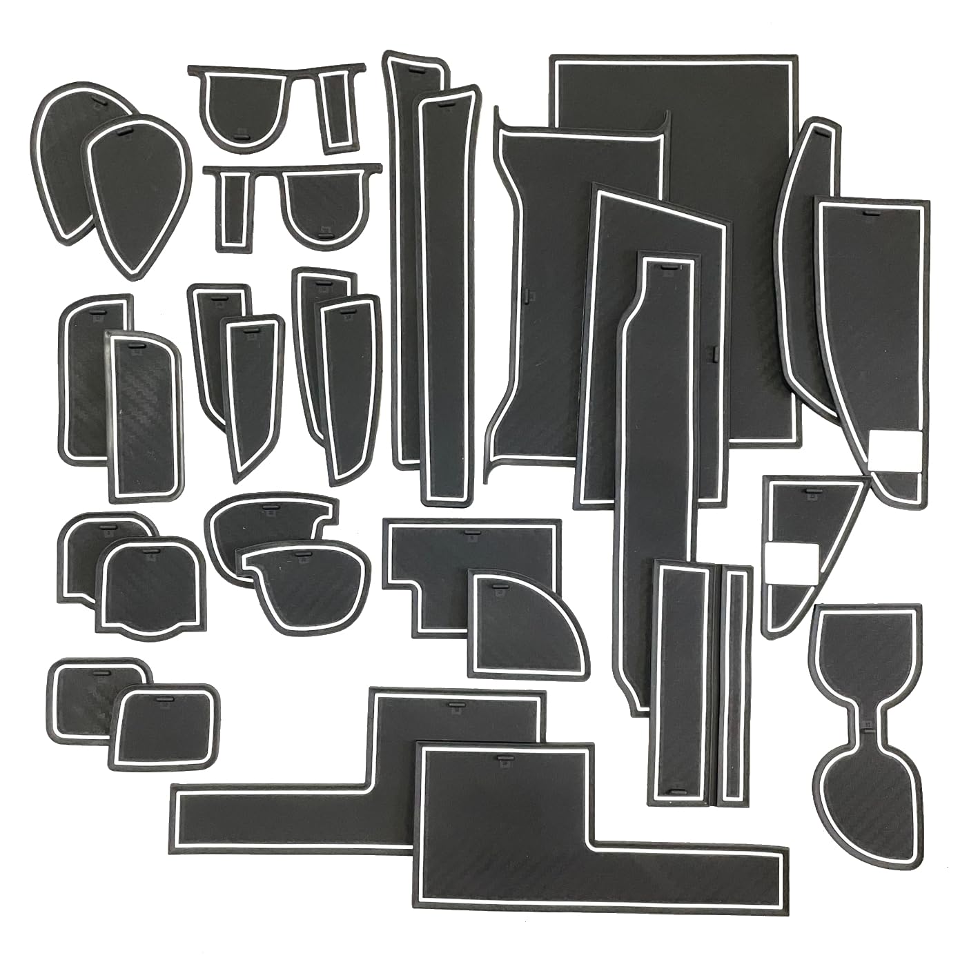 

CGP Набор резиновых ковриков в карманы дверей и консоль для Alphard 40-й серии и Коврик, Коврик, Коврик, 31, Vellfire, Белый, HN11-T13801W-31P