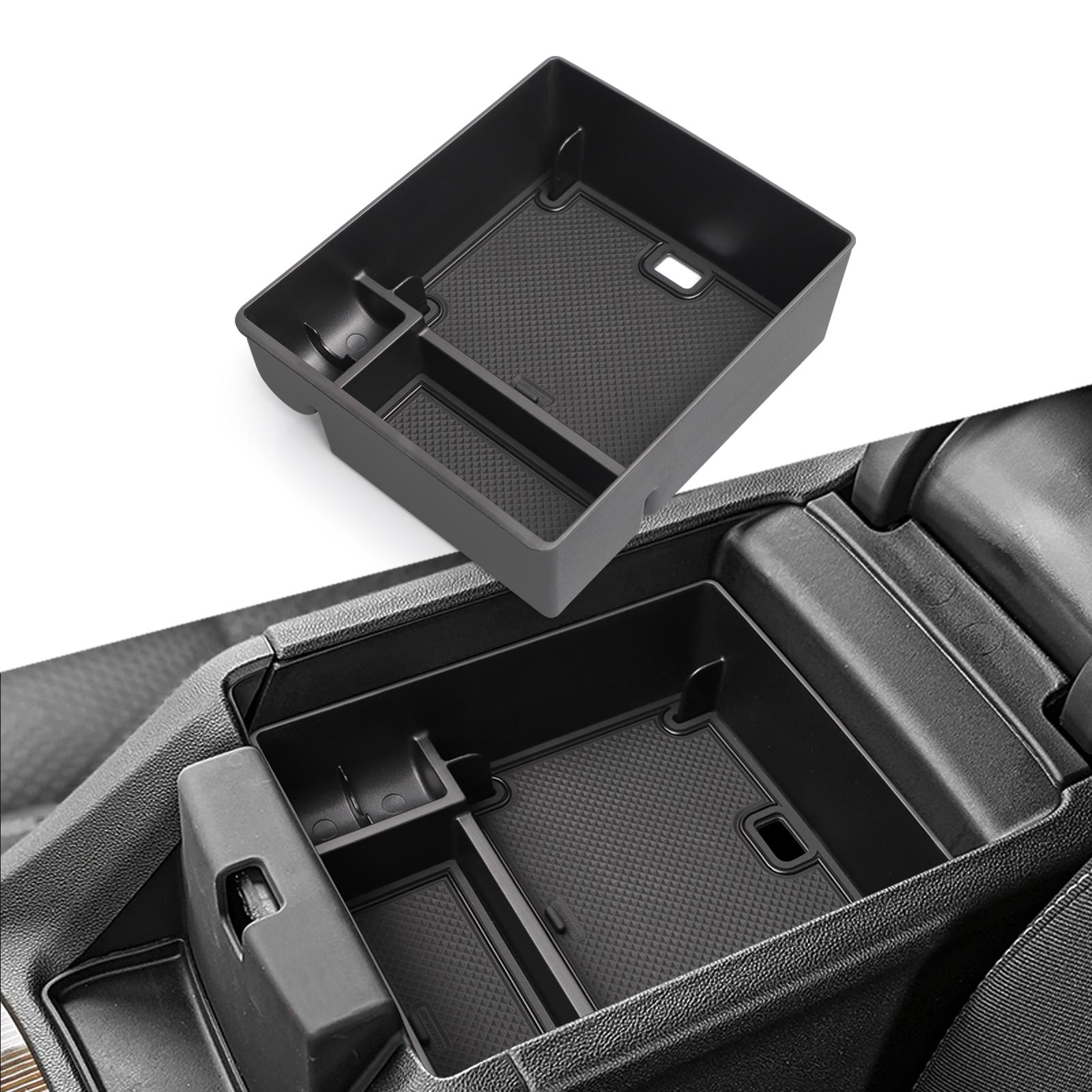 

for Toyota Tacoma 2025 2025 Car Armrest Storage Box Center Console Tray Organizer Interior Accessories Tidying Black