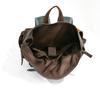 Unisex Retro Backpack: Oil Wax Canvas for Travel, Outdoor Sports, Mountaineering, and Laptop Use