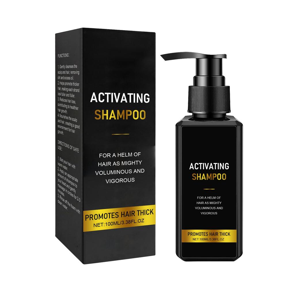 Men's Anti-hair Loss Shampoo: Gentle Cleansing Promotes Thickening, Reduces Hair Loss And Nourishes The Scalp. Men's Shampoo,100ML