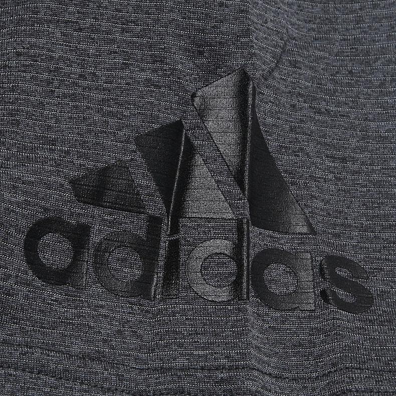 Adidas On The Move Series Round Neck Casual Fashion Short Sleeve T-Shirt Men Tops Gray CE6231