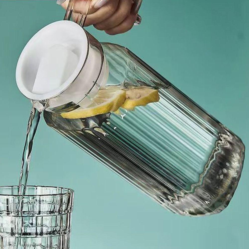 Anti-fall Water Jug Transparent Water Bottle Drinkware Cold Water Kettles  Beverage