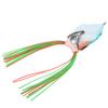 Artificial Fish Snakehead Bait Lifelike Soft Frog Lure Swimbait with Hook and Tail3#