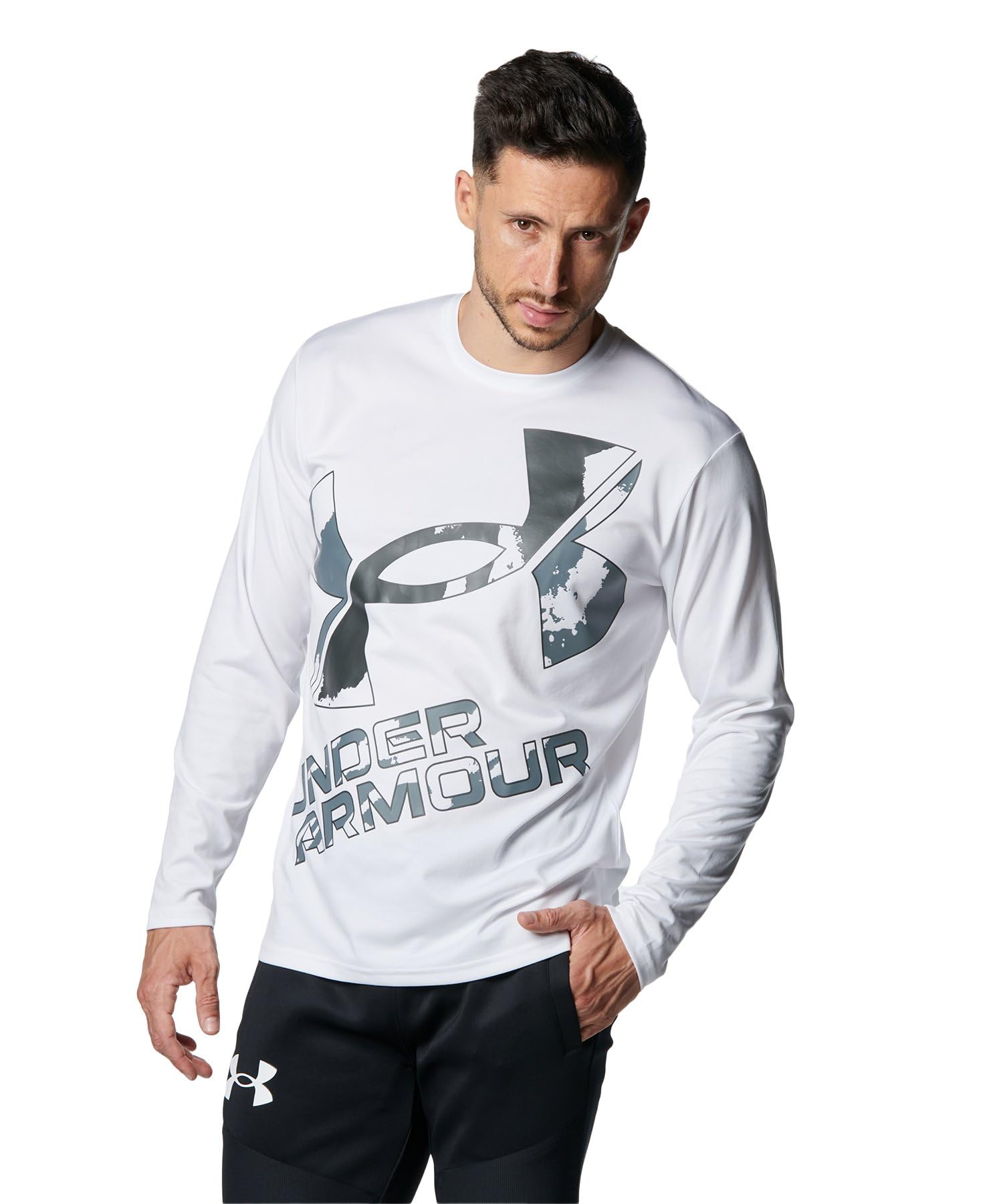 

Under Armour UA Tech XL Logo LS White XL