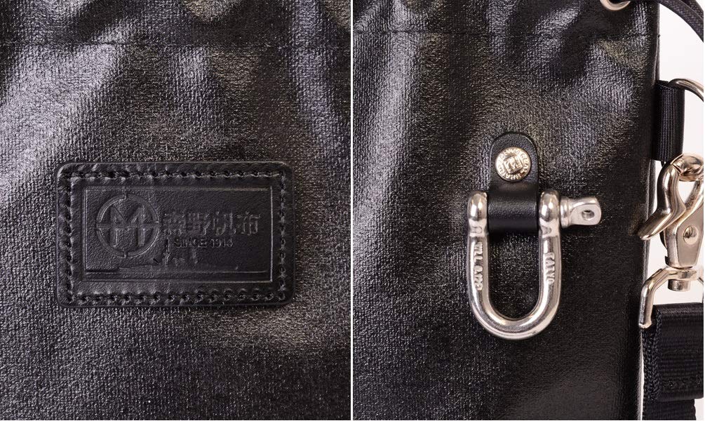 Morino Hanpu x SEAL taška přes rameno se šňůrkou, mini taška přes rameno, malá lehká, vodotěsná, crossbody pánská taška MS-032NV