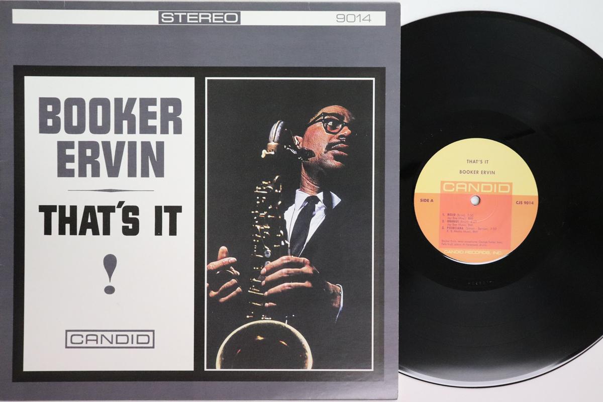 

LP Record BOOKER ERVIN Thats It 180g CJS9014 CANDID 2006 UK Jazz Used