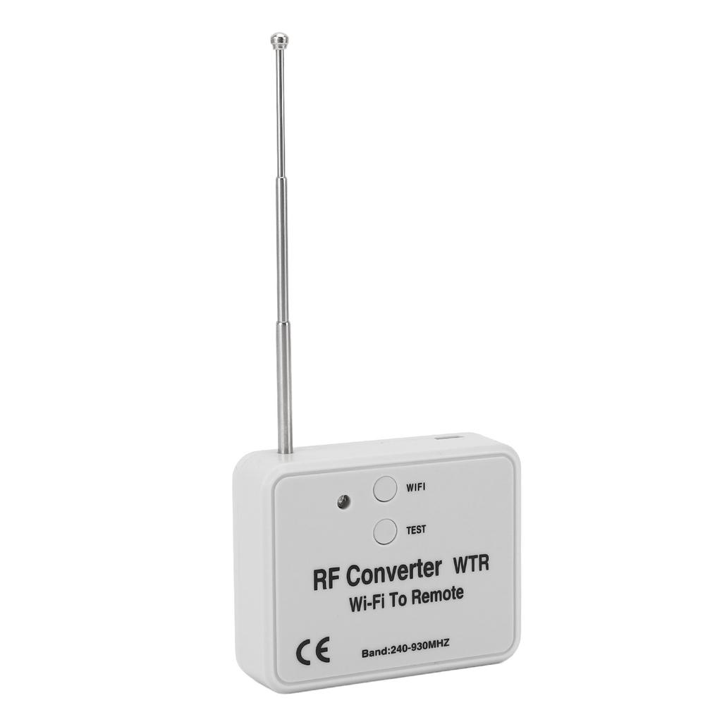 WiFi to RF Converter 240-930MHz WiFi Remote Control Converter for Household Appliances Curtains