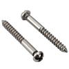 Musiclily Ultra 33x3.5mm Stainless Steel Tremolo Unit Bridge Screws for PRS Electric Guitars, Original Color (Set of 6)