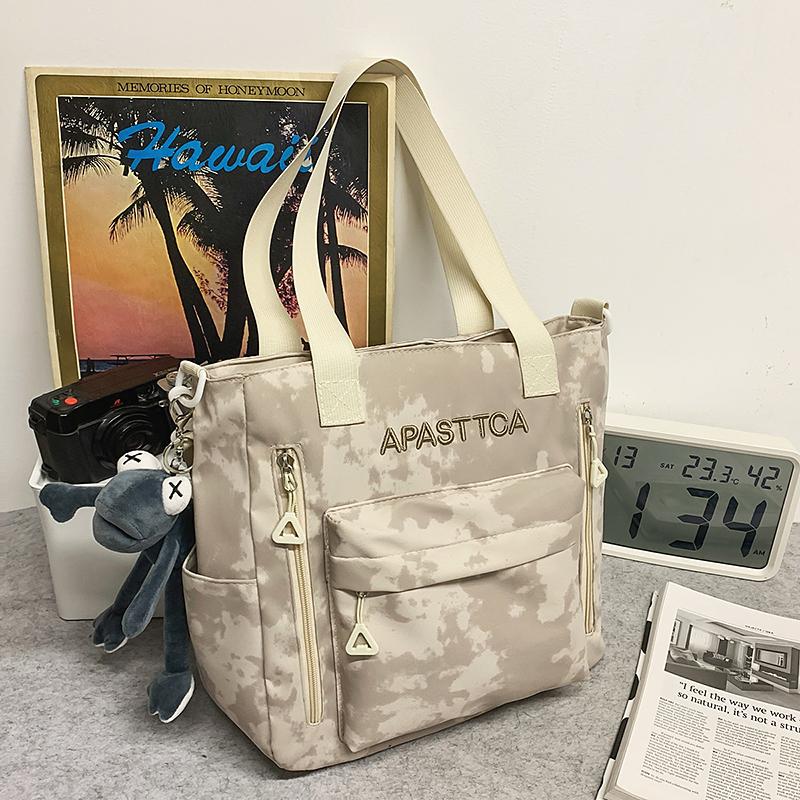 Large Capacity Contrast Shoulder Bag Women's Crossbody Bag