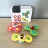 3PCS/set Baby Bath Toys For Boy Children Bathing Sucker Spinner Suction Cup Toy For Kids Funny Child Rattles Toddler Toys