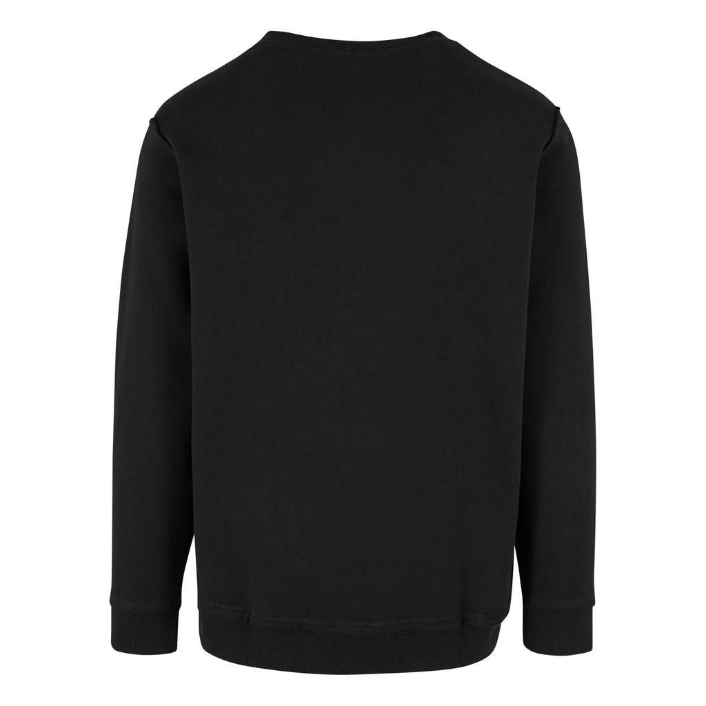 Urban Classics Mens Crew Open Edge Oversized Jumper