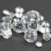 AAA Loose Diamond 0.8-15mm White Pointed Bottom Zircon Stone Transparent round Artificial Gemstone Jewelry Watch Diamond