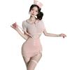 Sex Underwear Pure Desire Cute Nurse Uniform Sexy Hip Strap Skirt Small Chest Suit Pajamas Women