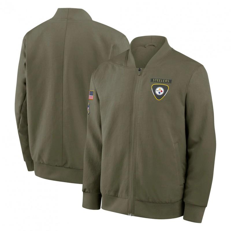 NFL Inspired Jacket Men - Casual Sport Zip Up Top Fall Season Loose Fit Long Sleeve