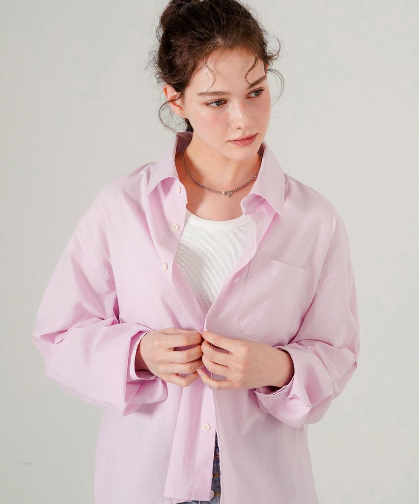 WV PROJECT Sunny Balloon Shirt Soft Pink Mjls7794