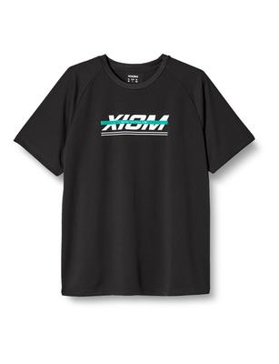 XIOM Table Tennis Sports Color Line Size 81007 Shirt, T-Shirt, Unisex, Black, L,